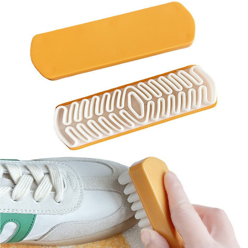 Sneaker Cleaner - แปรงหนังสําหรับรองเท้าหนังนิ่มกระเป๋าScrubber CleanerยางสีขาวCrepeรองเท้าแปรงในครัวเรือนที่จําเป็น