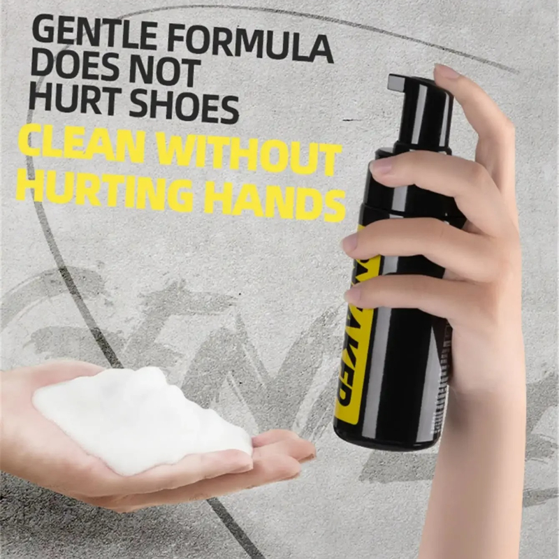 Sneaker Cleaner - ชุดทำความสะอาดรองเท้ากีฬา สเปรย์ทำความสะอาดแบบแห้ง สำหรับหนัง หนังกลับ หนังนูบัค ผ้าใบ