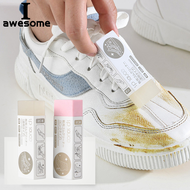Sneaker Care Suede - 1 PC นํากลับมาใช้ใหม่ทําความสะอาดยางลบ Suede Sheepskin หนังและหนังผ้าดูแลรองเท้า