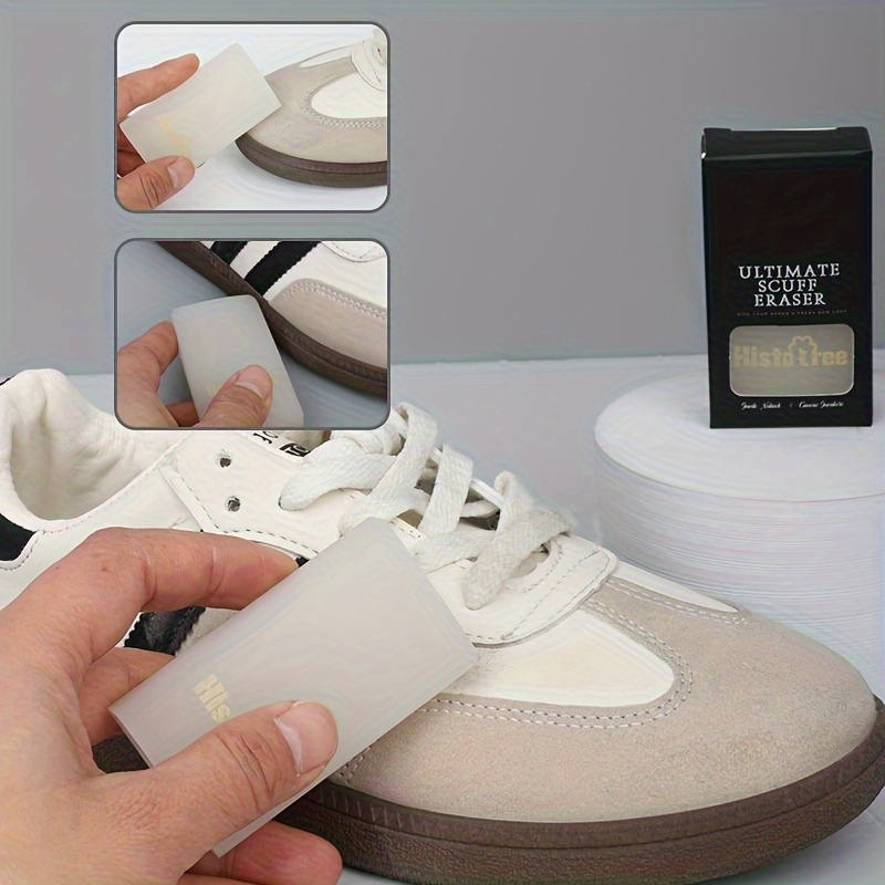 Sneaker Care Suede - น้ำยาทำความสะอาดรองเท้าคุณภาพสูง 1 ชิ้น สำหรับขจัดคราบและฝุ่น เหมาะสำหรับรองเท้าผ้าใบ หนังกลับ