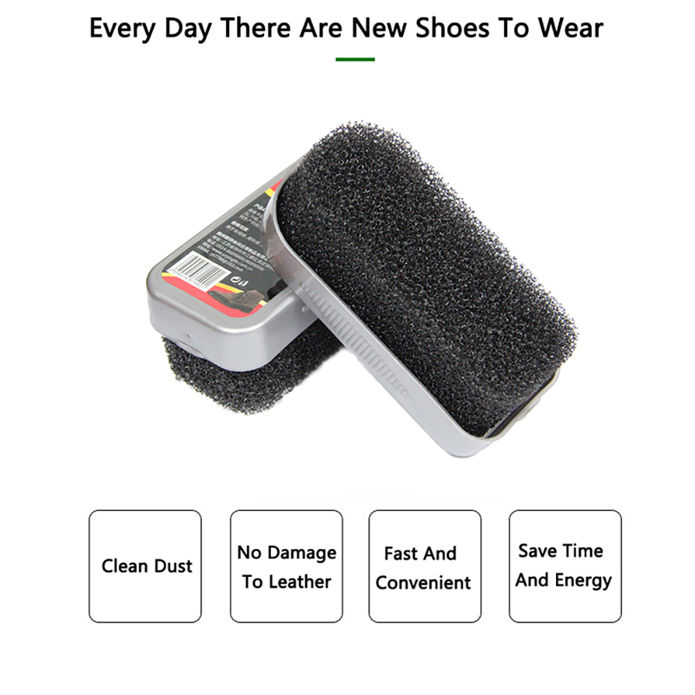 1Pc รองเท้าหนังนิ่มแปรงฟองน้ำพ - Sneaker Care Suede บทวิจารณ์และราคา