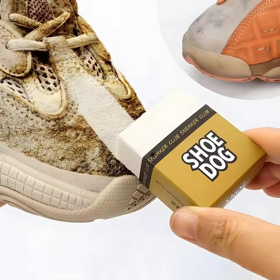 ยางลบรองเท้าแบบพกพารองเท้า Shi - Sneaker Cleaner บทวิจารณ์และราคา